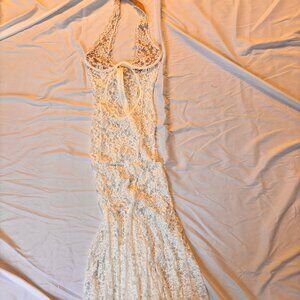 LEAU Lace White Dress